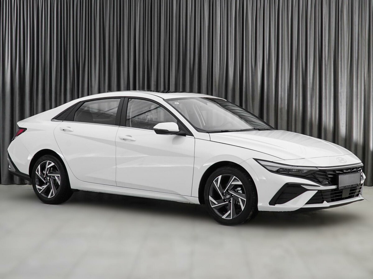 Купить Hyunday Elantra White 2024 черный салон в Армавире - 100% низкая  цена!