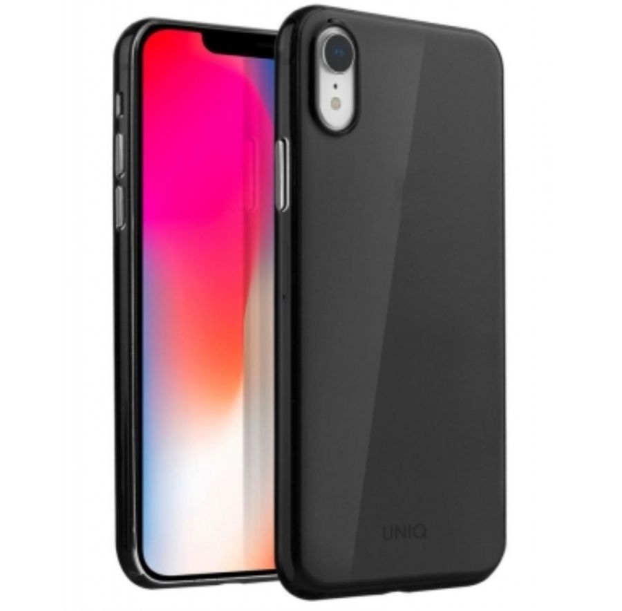 Чехол Uniq для iPhone XR Bodycon Black в Армавире