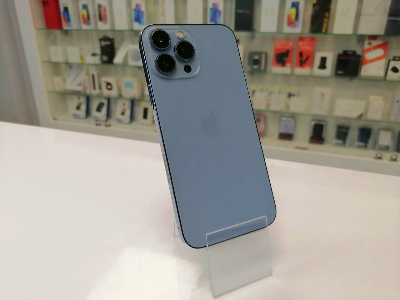 Купить iPhone 13 Pro Max 128Gb Sierra Blue (89%) - БУ . . + + в Армавире -  100% низкая цена!